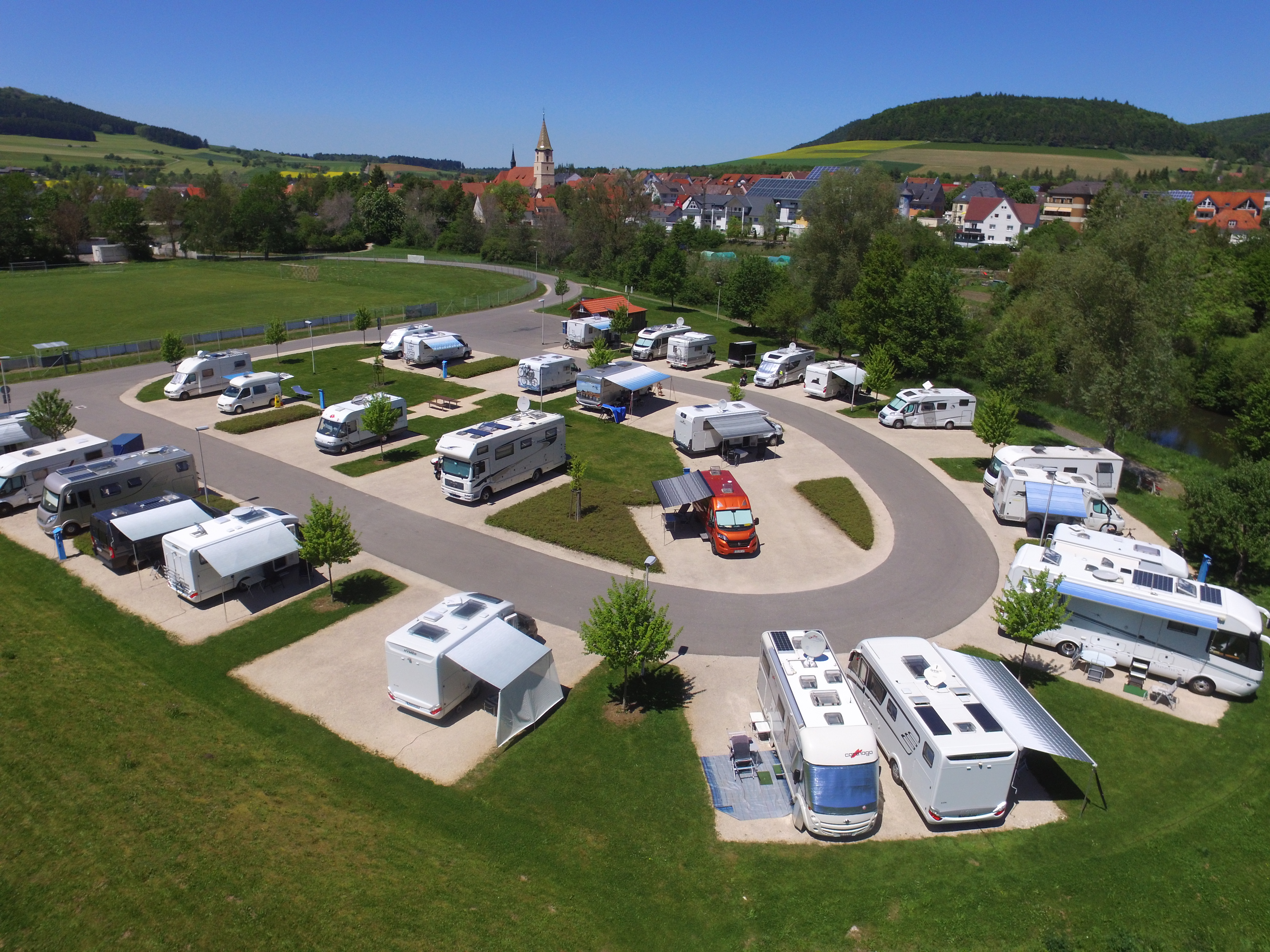Wohnmobilstellplatz Geisingen an der Donau