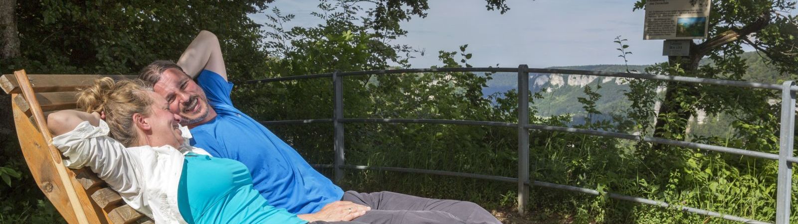 Auszeit auf dem DonauWellen-Premiumweg Eichfelsen-Panorama