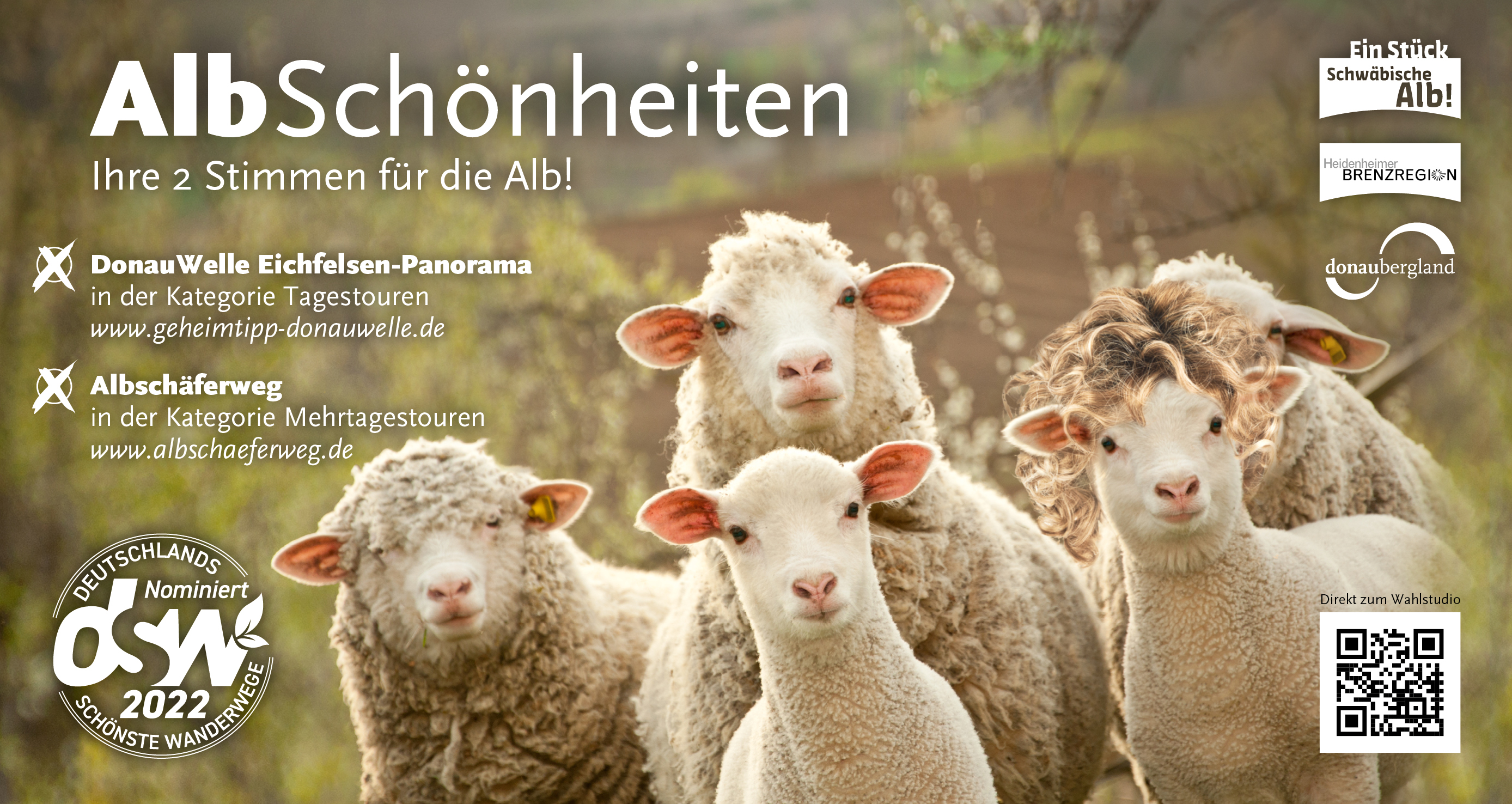 donaubergland_heidenheim_abstimmungskarte_albschoenheiten Abstimmungskarte Deutschlands Schönste Wanderwege