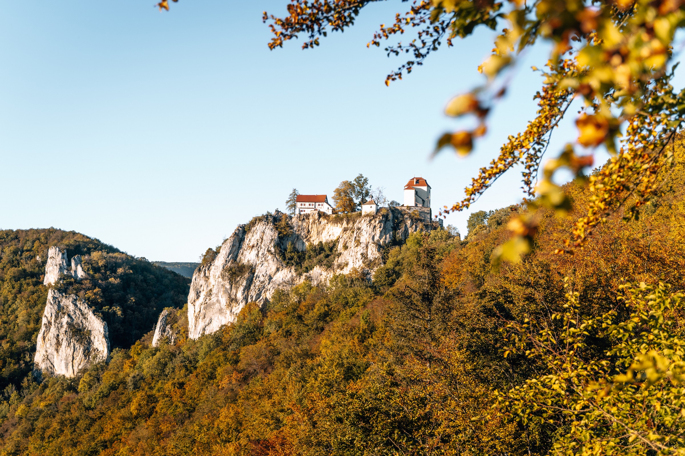 Schloss Bronnen im Donautal