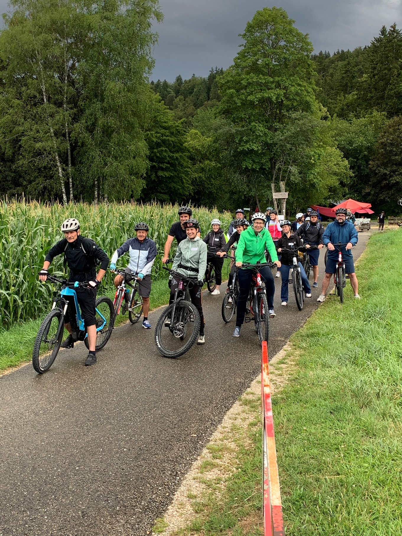 Eröffnung Schwäbische Alb-Radweg Radtour